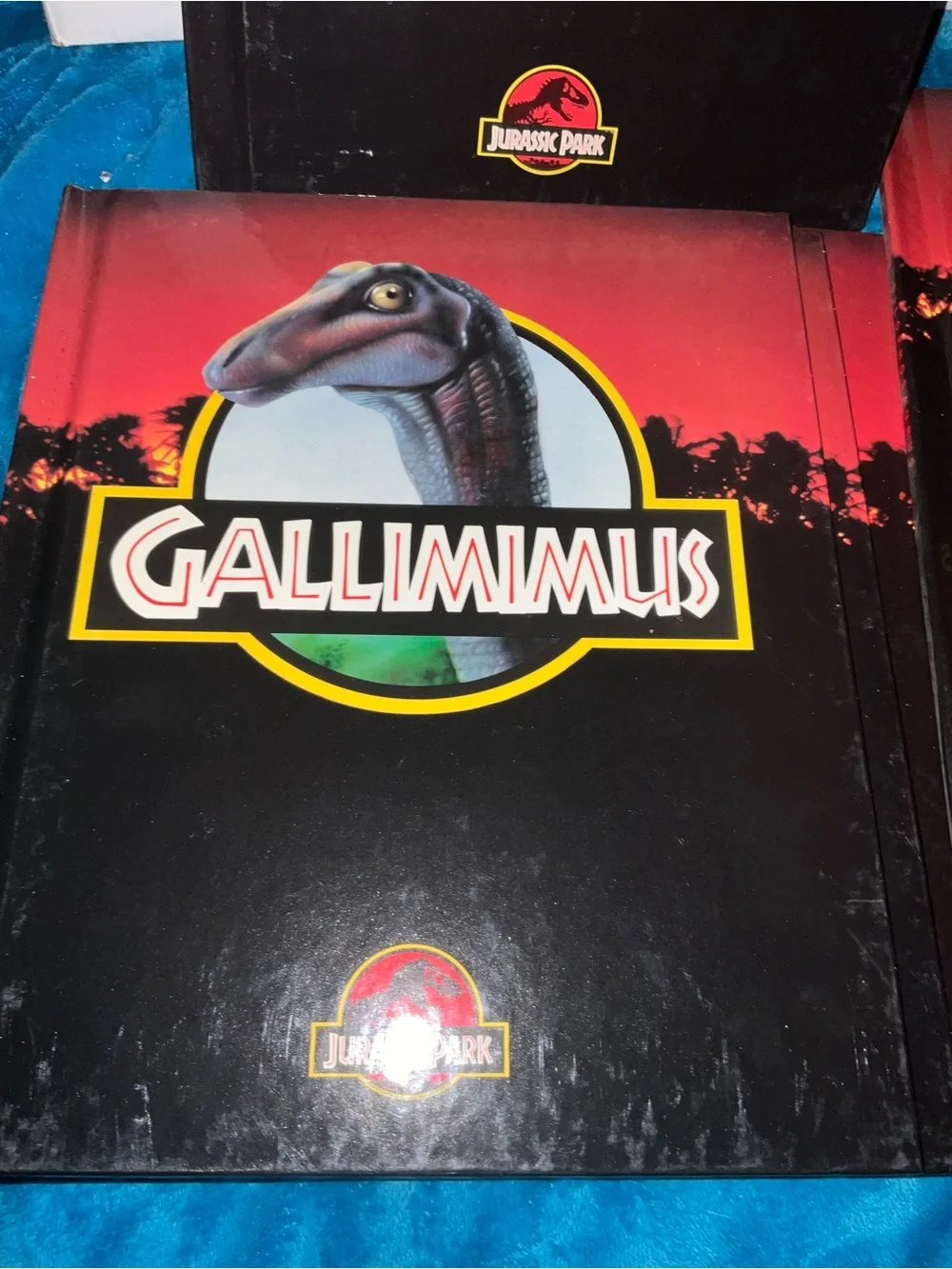 Vintage 1993 Jurassic Park Hardcover Book Lot (Set of 5) – New Rare volumes 3-8